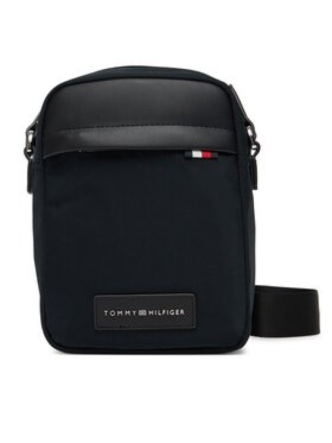 Tommy Hilfiger Saszetka Th Nylon Mini Reporter AM0AM13618 Czarny
