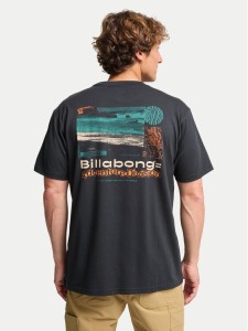Billabong T-Shirt Tidal Research EBYZT00386 Granatowy Regular Fit