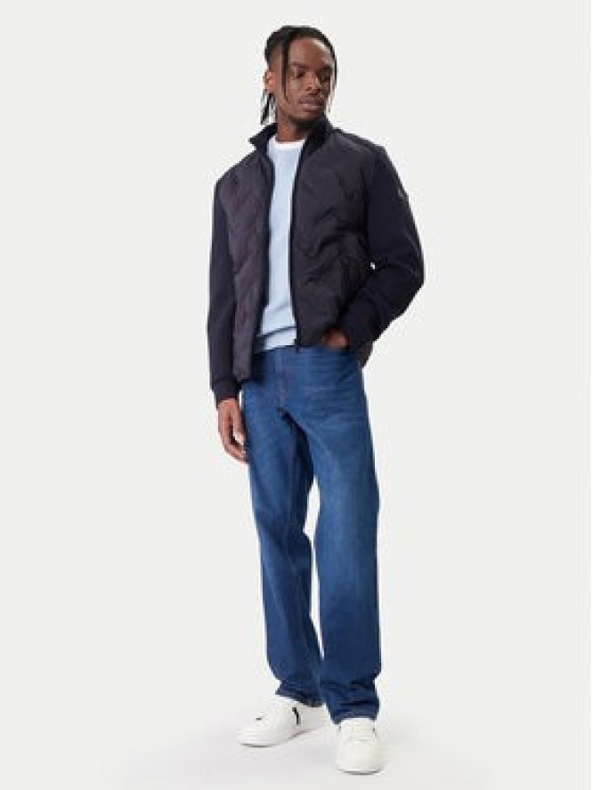 Guess Kurtka przejściowa M6RL10 WJ232 Granatowy Regular Fit