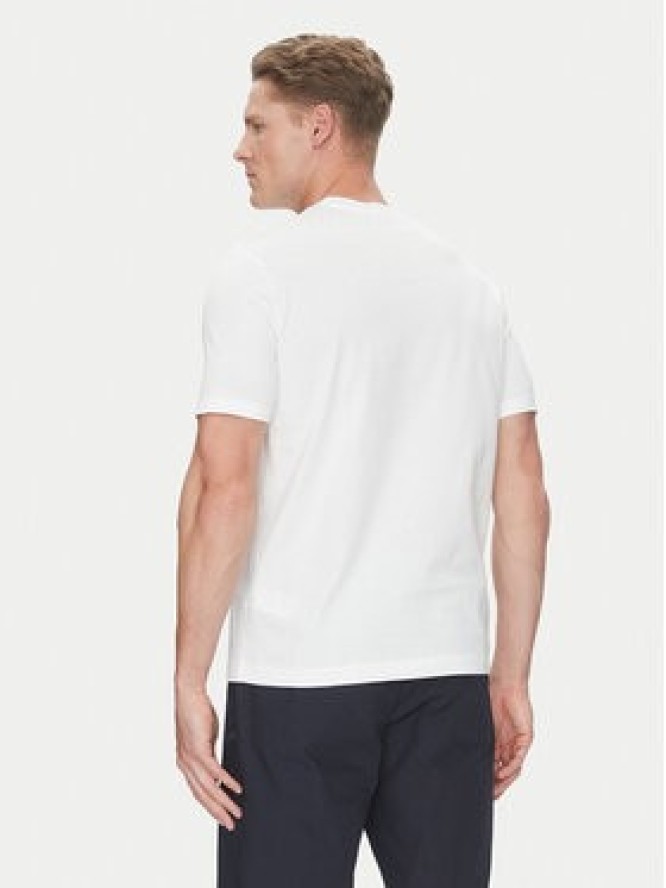 Paul&Shark T-Shirt C0P1239 Biały Regular Fit