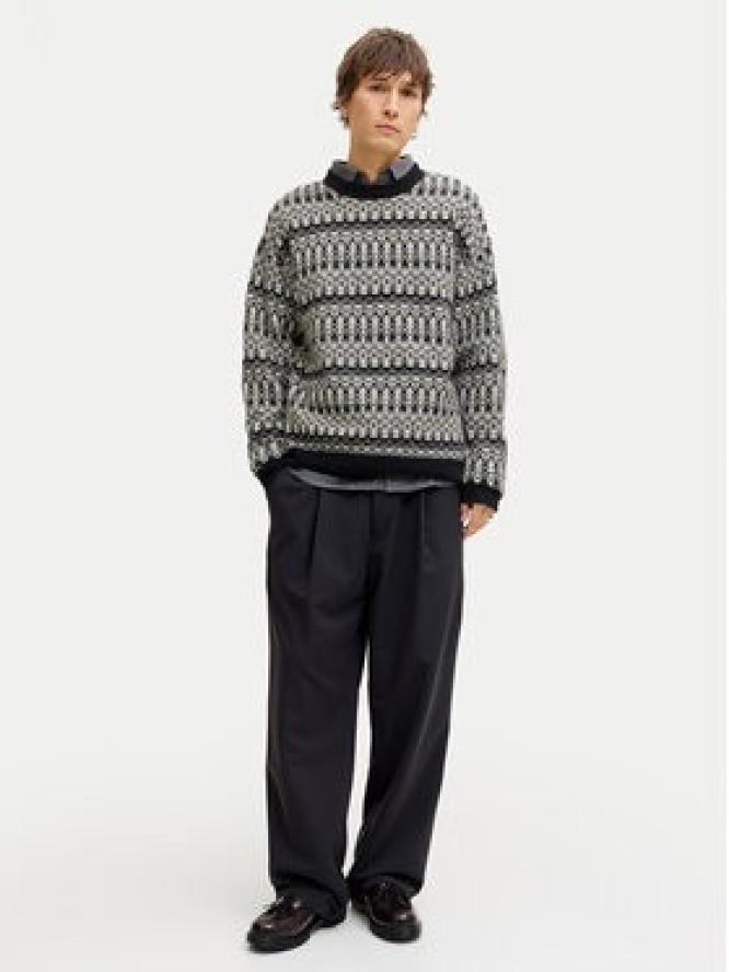 Jack & Jones Sweter Blumax 12286244 Czarny Relaxed Fit