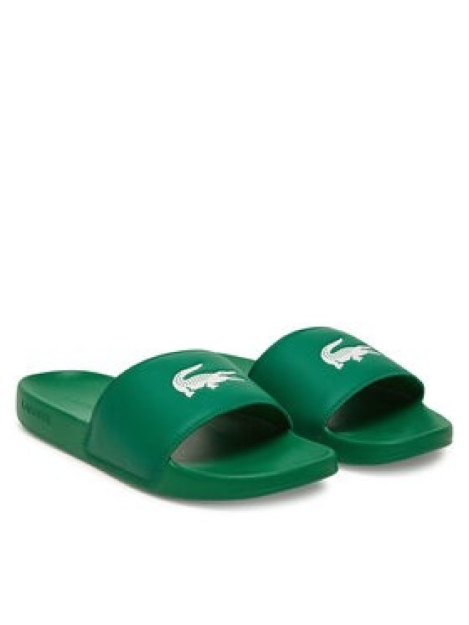 Lacoste Klapki Serve Sliders 7-49CMA0041 Zielony