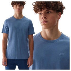 T-shirt męski bawełniany 4F 4FWSS25TTSHM3096