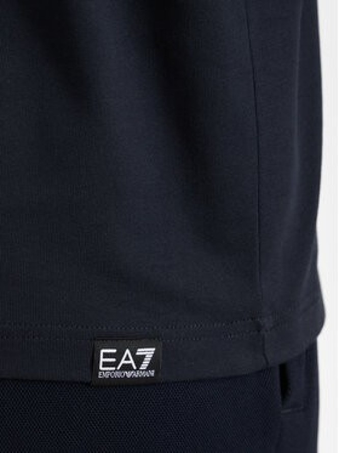 EA7 Emporio Armani T-Shirt 7M002131 AF12957 UB109 Granatowy Regular Fit