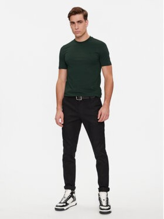 Boss T-Shirt Thompson 01 50468347 Zielony Regular Fit