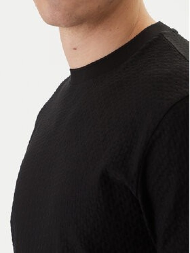 BOSS T-Shirt H-Thompson 228 50557395 Czarny Regular Fit