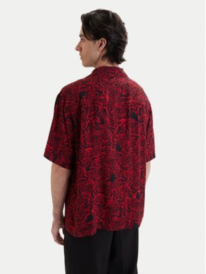 HUGO Koszula Espino 50560596 Czerwony Relaxed Fit