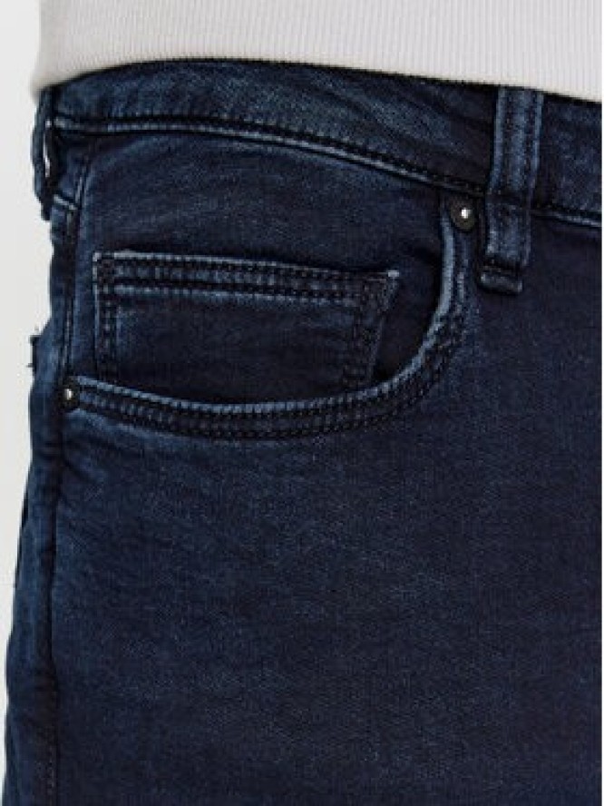 Guess Jeansy M4RA27 D58P1 Granatowy Super Skinny Fit