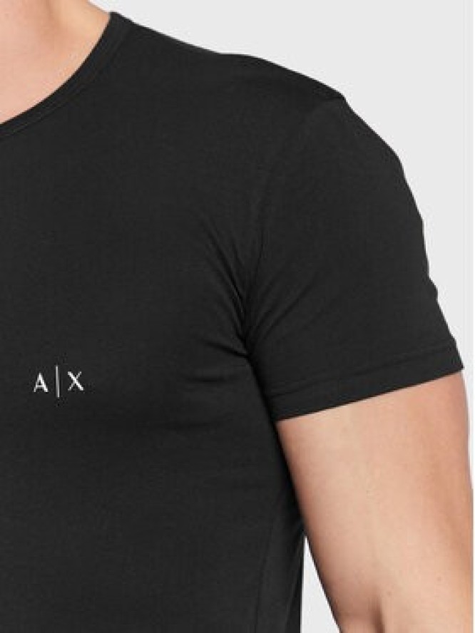 Armani Exchange Komplet t-shirtów 956005 CC282 07320 Czarny Slim Fit