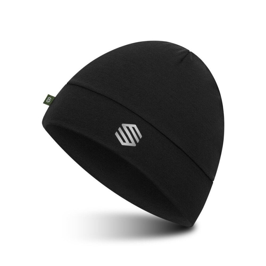 Czapka do biegania Fitness Siroko Helios Black