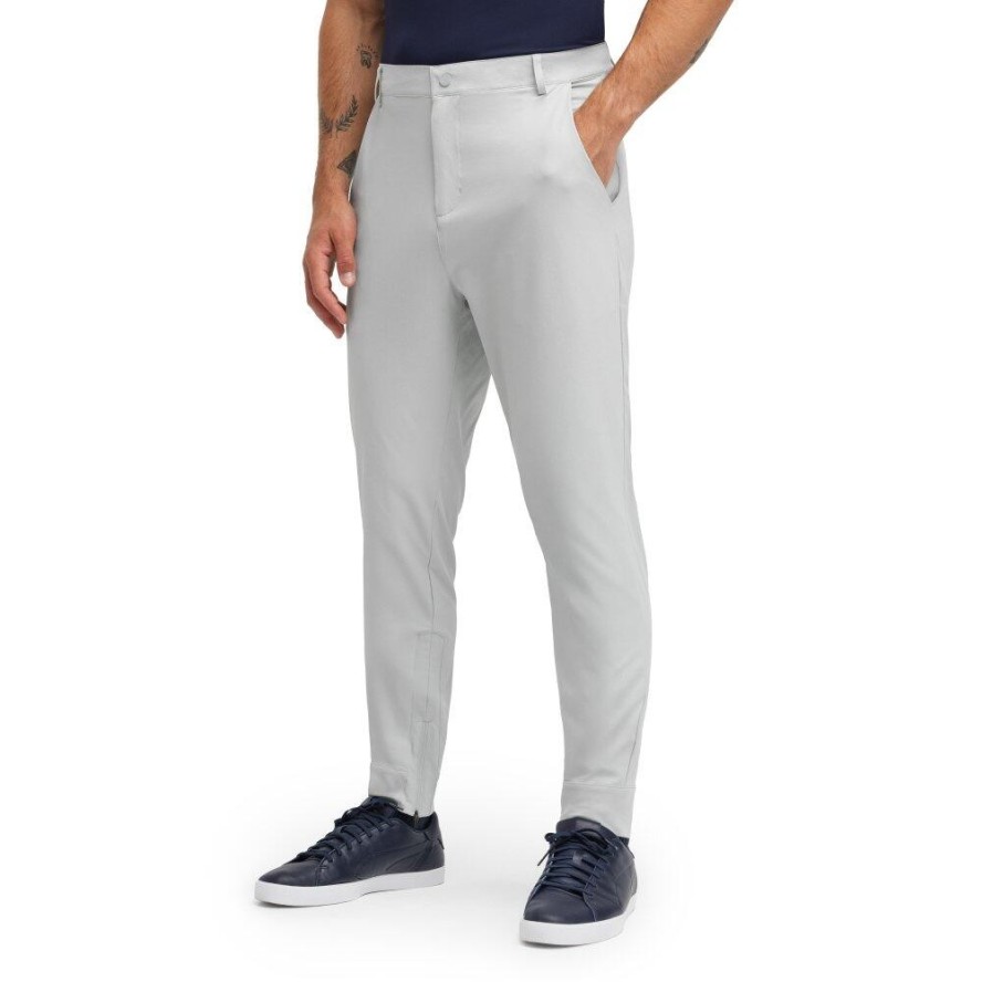 Męskie golofowe spodnie joggery Golf Siroko Olivos Gray
