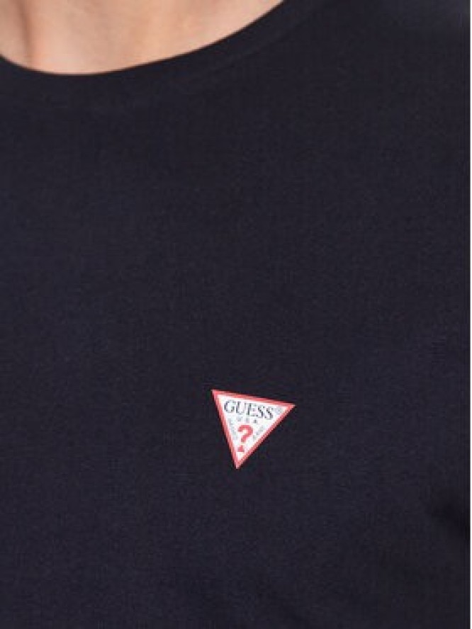 Guess T-Shirt M2YI36 I3Z14 Granatowy Slim Fit