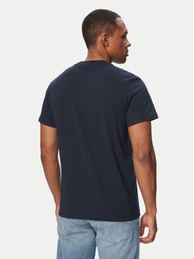 G-Star Raw T-Shirt Base-S D16411-336 Granatowy Regular Fit