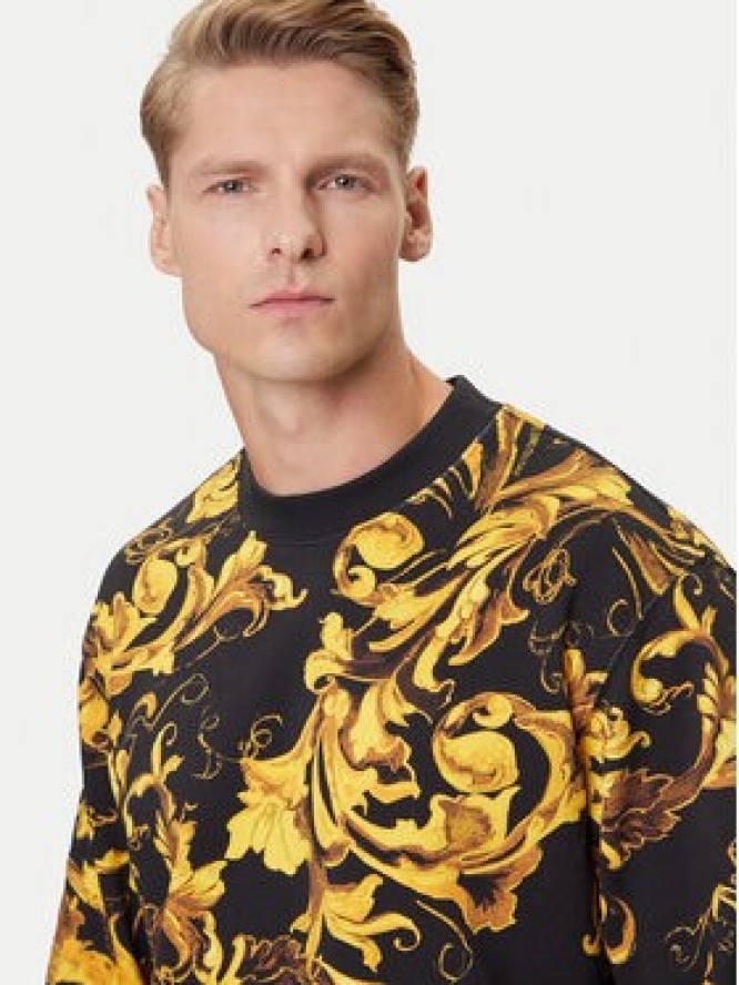 Versace Jeans Couture Bluza 79GAI3R0 FS201 Czarny Regular Fit