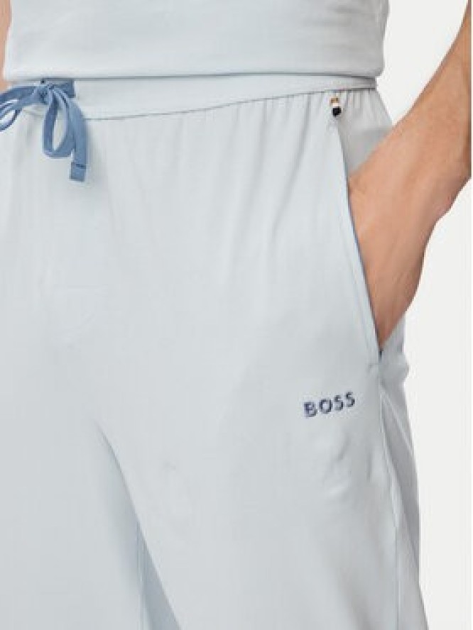 BOSS Spodnie dresowe Mix&Match 50515305 Niebieski jasny Regular Fit