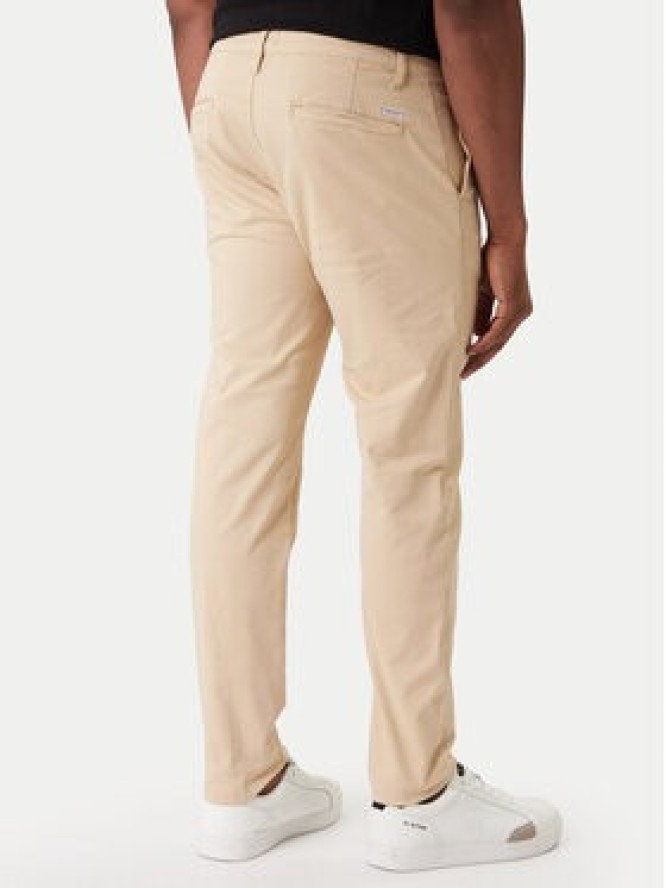 Guess Jeans Chinosy M4YB33 WGB5A Beżowy Regular Fit