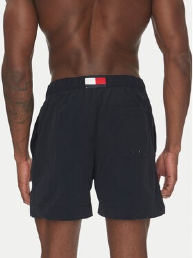 Tommy Hilfiger Szorty kąpielowe Essential UM0UM02793 Granatowy Regular Fit