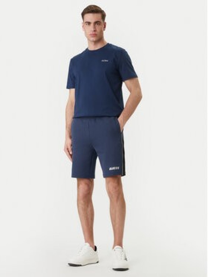 Guess Szorty sportowe Z4RD04 KB3P2 Granatowy Regular Fit