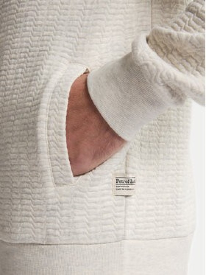 Petrol Industries Bluza M-1050-SWC333 Écru Regular Fit
