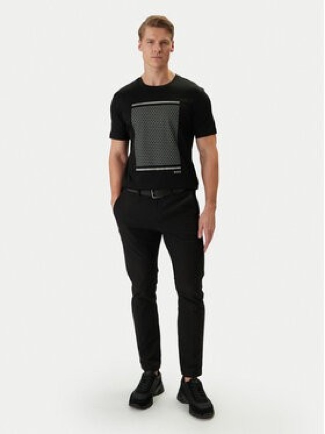 BOSS T-Shirt 50554333 Czarny Regular Fit