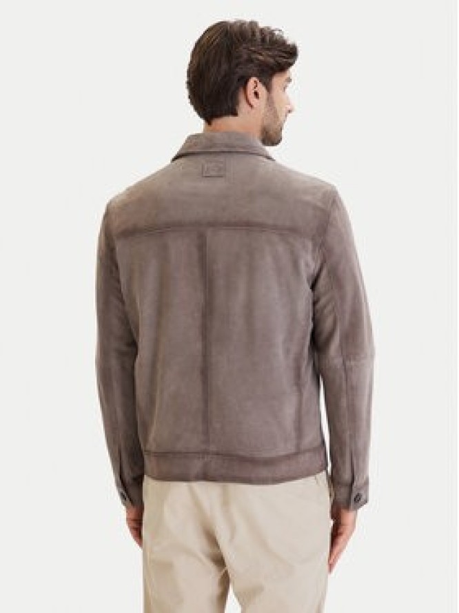 Milestone Kurtka skórzana Maurice 611613 60745 Brązowy Regular Fit