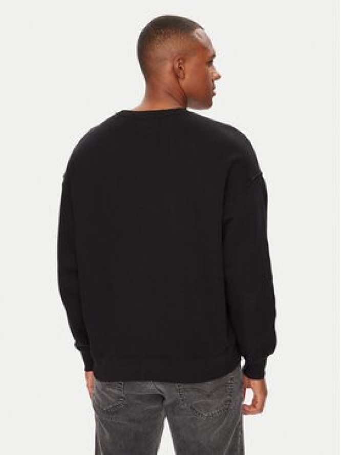 Guess Jeans Bluza M4YQ21 K9V31 Czarny Oversize