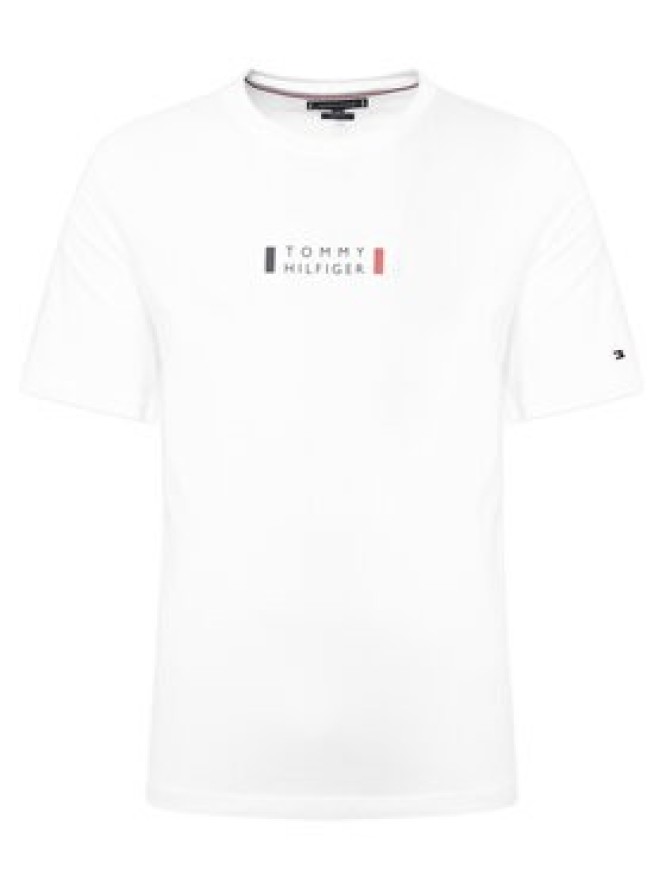Tommy Hilfiger T-Shirt Brand Love MW0MW41453 Biały Regular Fit