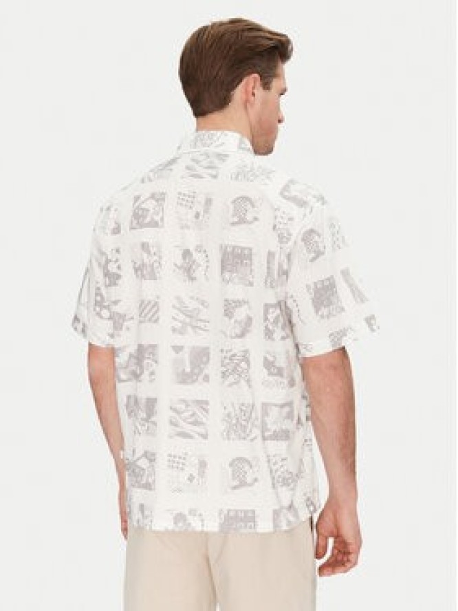 Resteröds Koszula Bron 10251 7411 Biały Regular Fit