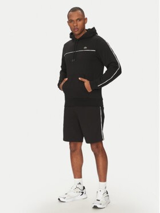 Lacoste Bluza SH9808 Czarny Classic Fit