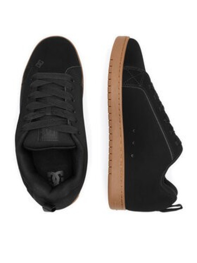 DC Shoes Sneakersy COURT GRAFFIK 300529-BGM Czarny
