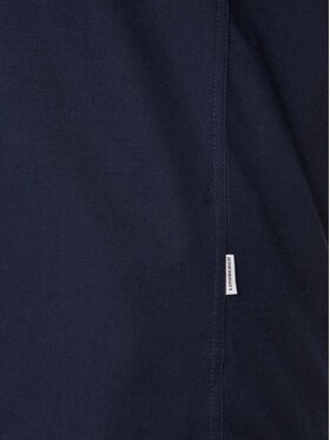 Lindbergh Koszula 30-203174 Granatowy Slim Fit