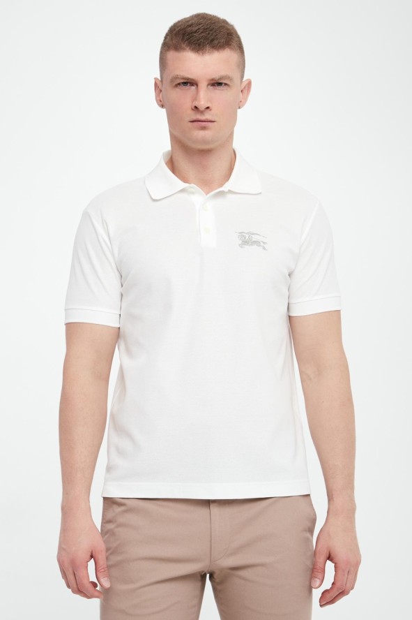 Polo męskie z logo BURBERRY