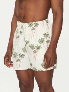 Tommy Hilfiger Szorty kąpielowe UM0UM03491 Beżowy Regular Fit