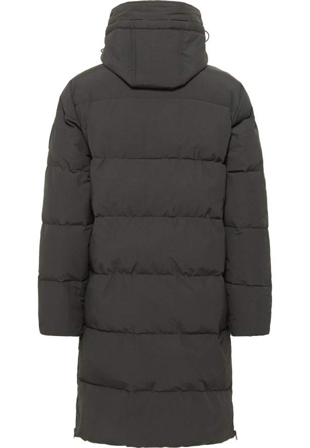 MUSTANG LEROY MĘSKI KLASYCZNY PŁASZCZ CIEPŁY DO KOLAN PIRATE BLACK 1015611 4088