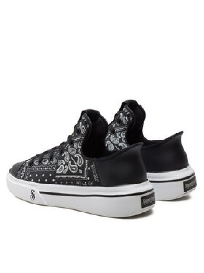 Skechers Sneakersy Snoop One-Double G 251017/BKW Czarny