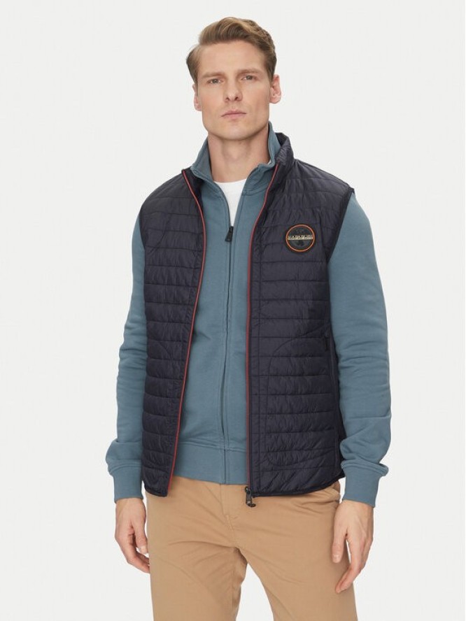 Napapijri Kamizelka Amiata NP0A4ICR Granatowy Regular Fit