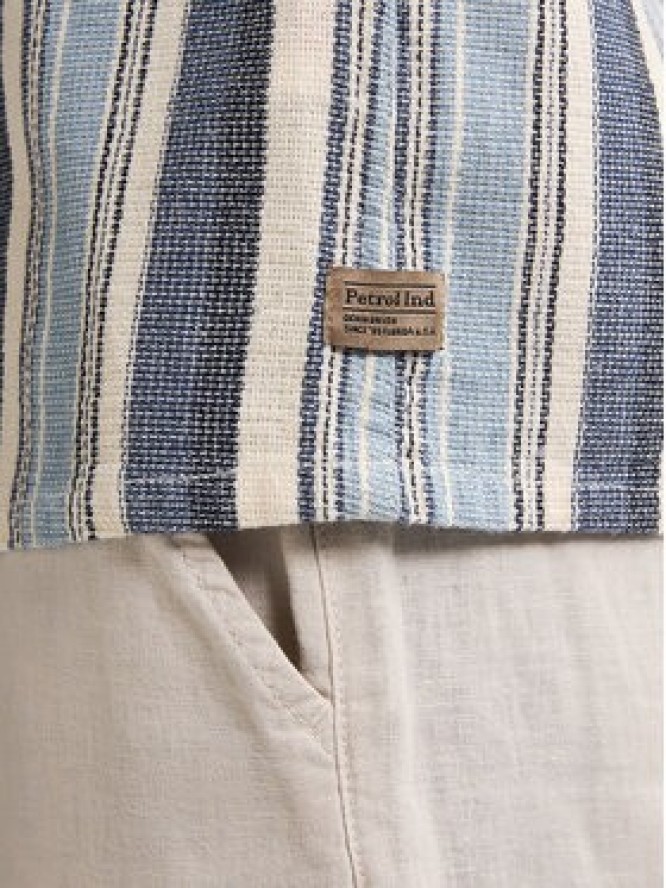 Petrol Industries Koszula M-1050-SIS442 Niebieski Regular Fit