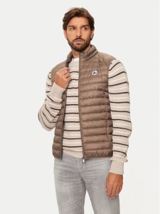 Jott Kamizelka Tom P000MDOW04 Beżowy Slim Fit