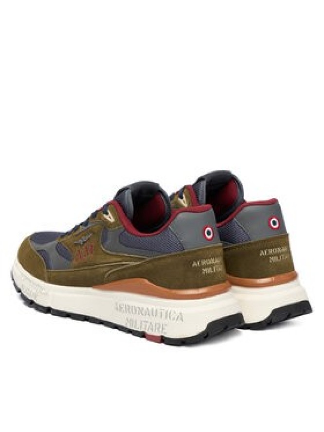 Aeronautica Militare Sneakersy 252SC0318UCT04248 Zielony