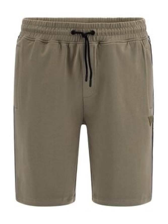 Guess Szorty sportowe Arlo Z2YD02 K6ZS1 Zielony Loose Fit