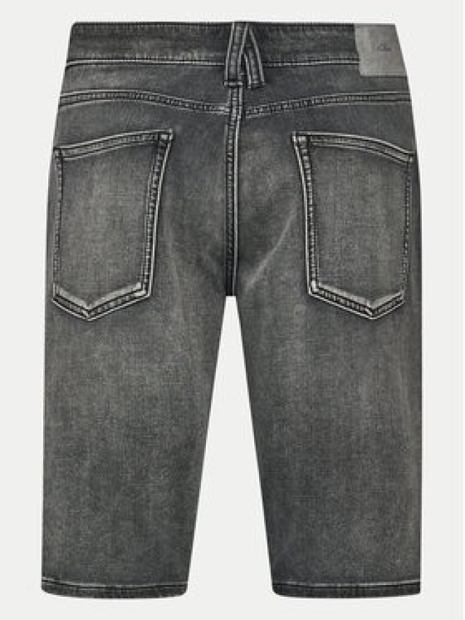 s.Oliver Szorty jeansowe 2142318 Szary Regular Fit