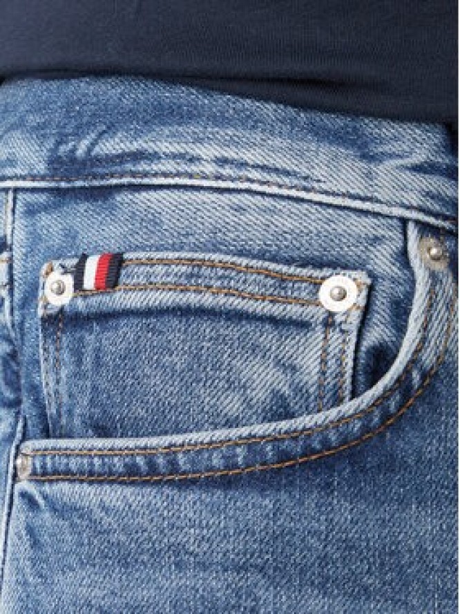 Tommy Hilfiger Jeansy Denton MW0MW41901 Niebieski Straight Fit