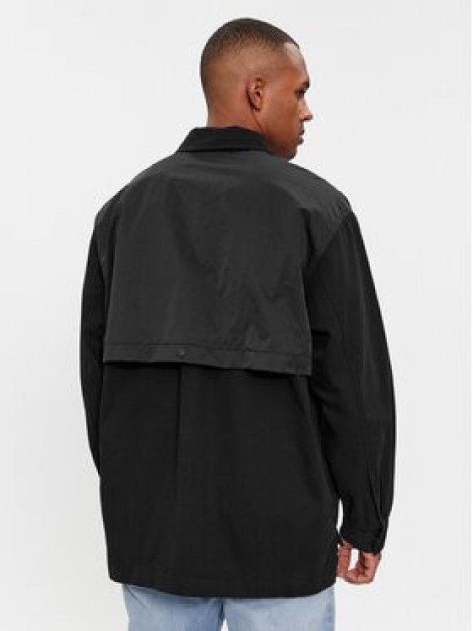 Calvin Klein Jeans Kurtka przejściowa Mix Media J30J324617 Czarny Regular Fit