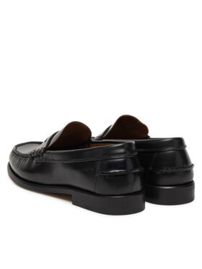 Tommy Hilfiger Mokasyny Hilfiger Penny Patent Lth Loafer FM0FM05687 Granatowy