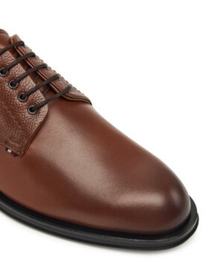 Tommy Hilfiger Półbuty Corporate Hilfiger FM0FM05581 Brązowy