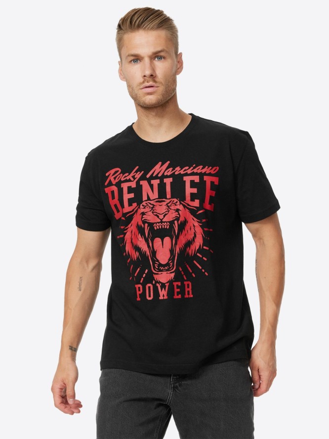 T-shirt o klasycznym kroju Benlee Tigerpower