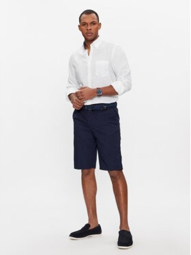 Paul&Shark Koszula 24413080 Biały Slim Fit