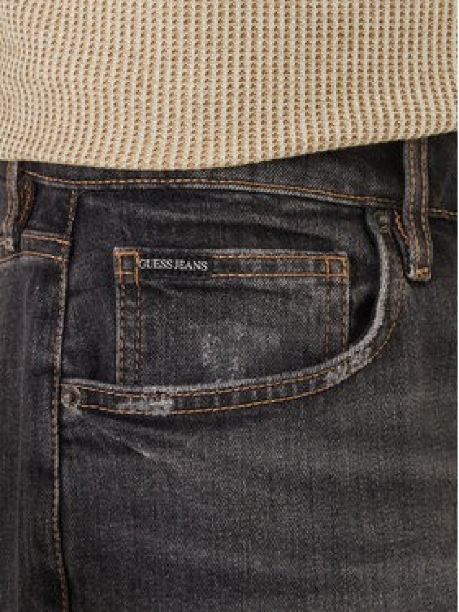 Guess Jeans Jeansy M6RA1B D5LW6 Szary Straight Leg