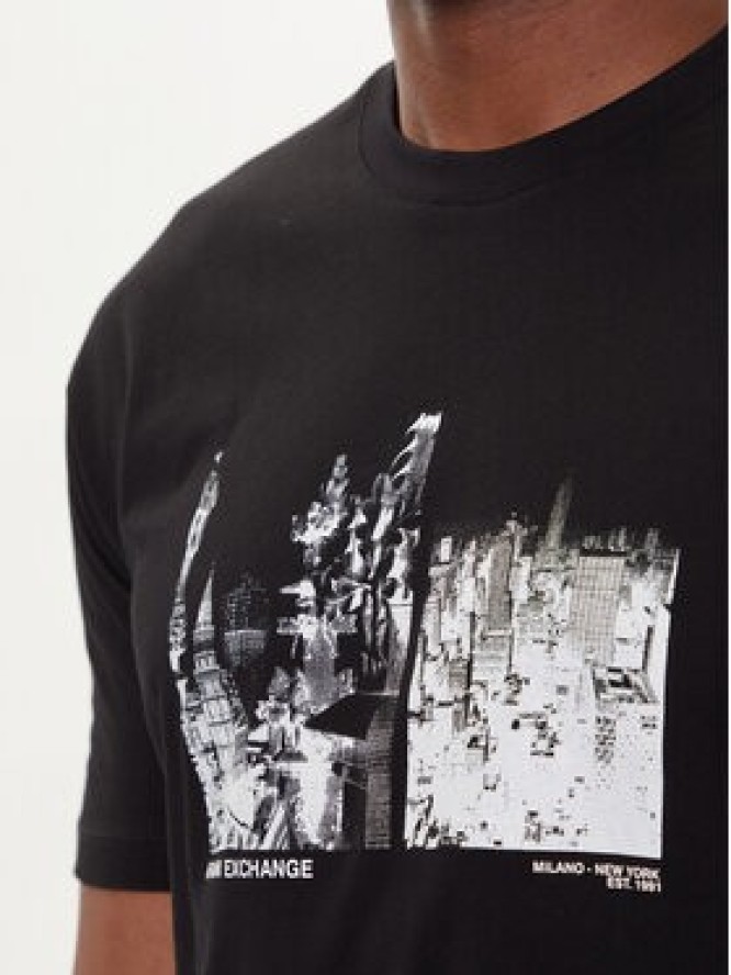 Armani Exchange T-Shirt XM001461 AF10358 MC305 Czarny Regular Fit