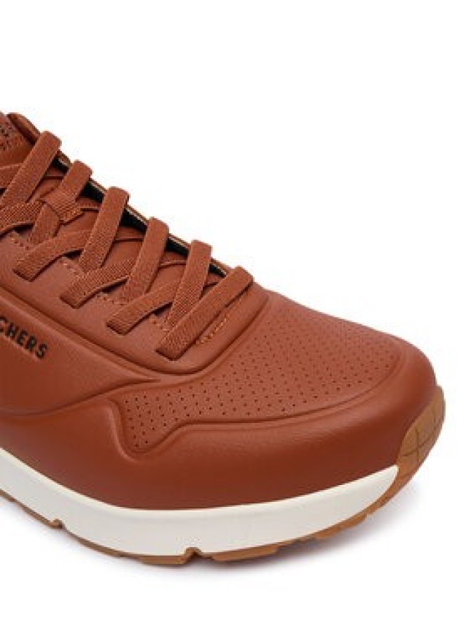 Skechers Sneakersy UNO - Tailored Air 183007/COG Brązowy